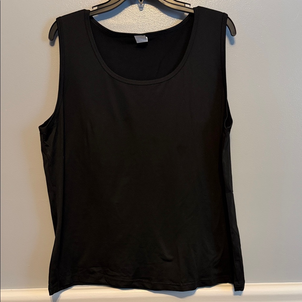 SHEIN Elegant Black Tank Top - Picture 1 of 4